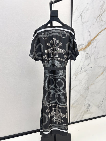 Herm 25ss silk dress