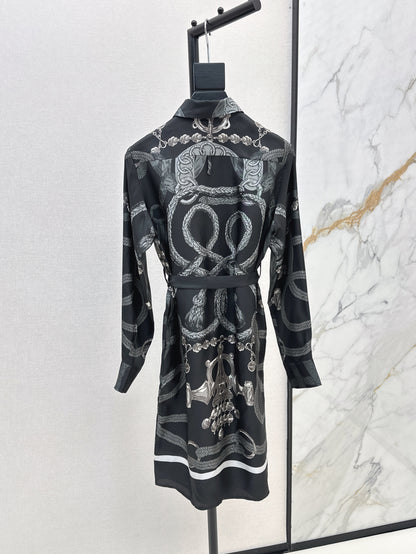 Herm 25ss silk dress