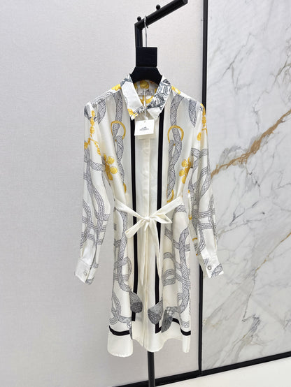 Herm 25ss silk dress