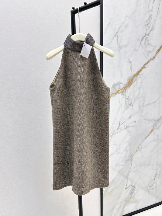 brune 25fw sleeveless dress