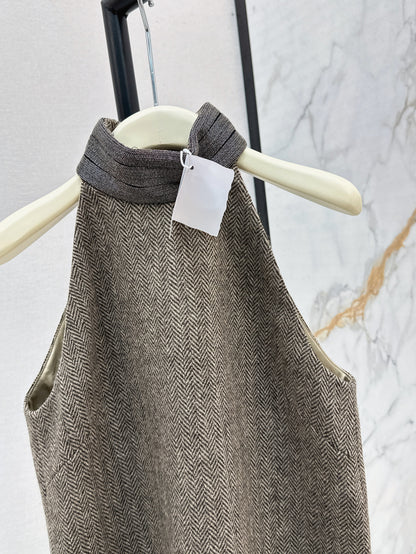 brune 25fw sleeveless dress