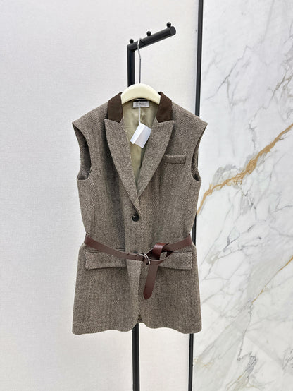Brun 25fw wool vest
