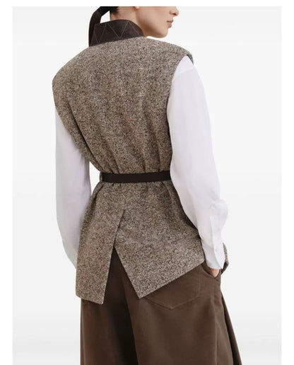 Brun 25fw wool vest