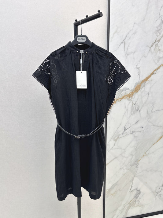 Max 25ss embroidered dress