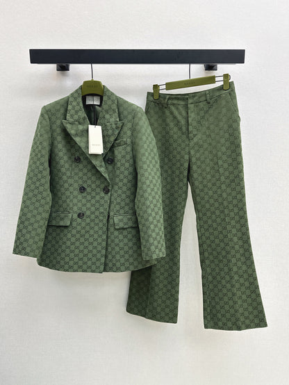 Guc 25fw jacquard blazer