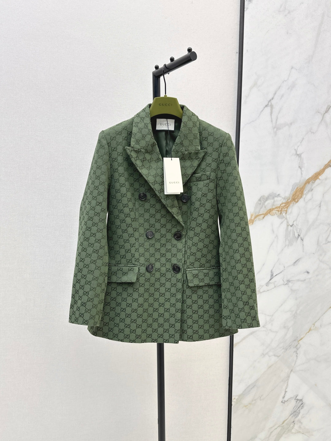 Guc 25fw jacquard blazer
