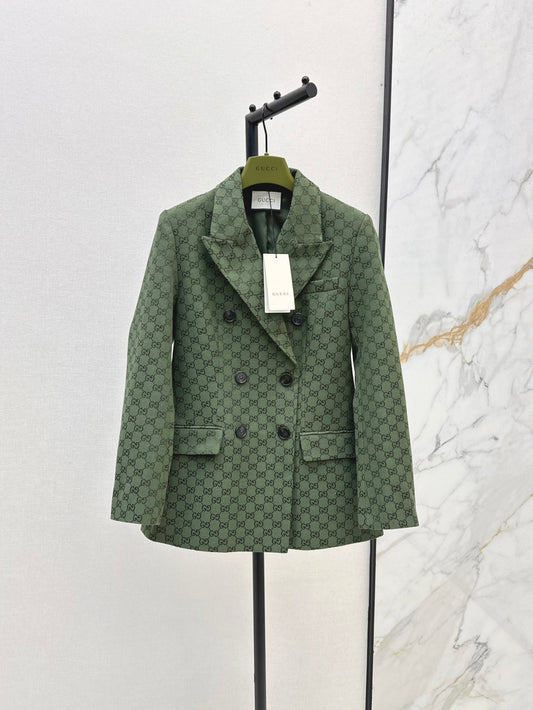 Guc 25fw jacquard blazer