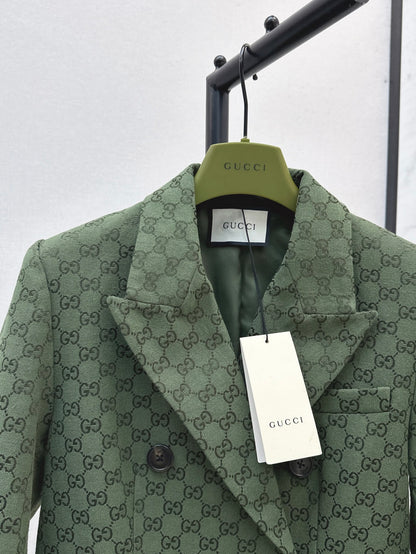 Guc 25fw jacquard blazer