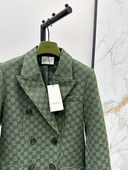 Guc 25fw jacquard blazer