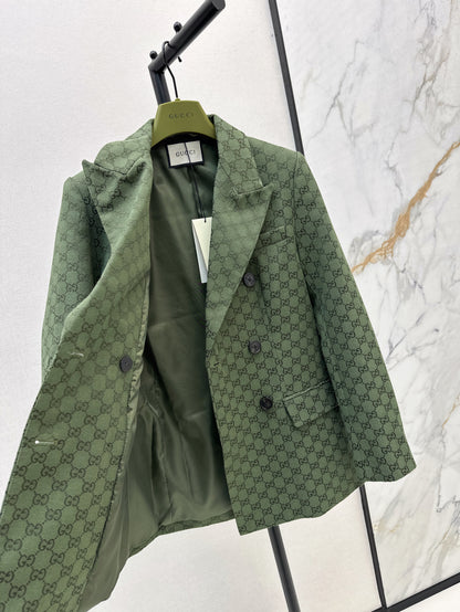 Guc 25fw jacquard blazer