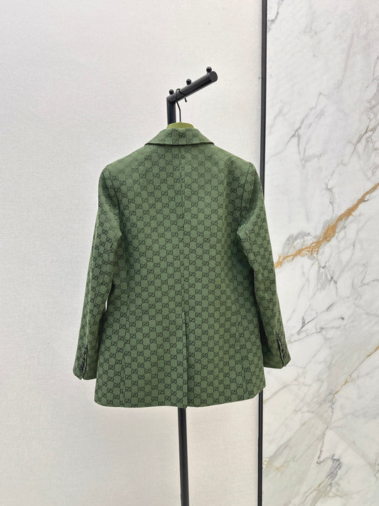 Guc 25fw jacquard blazer