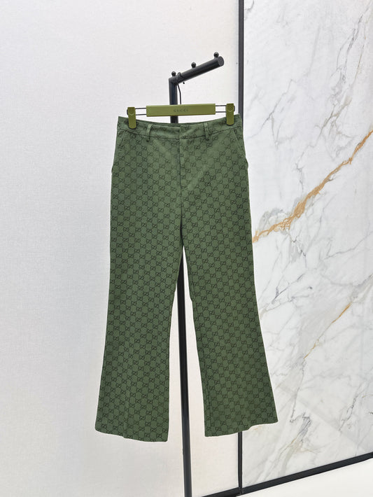 Guc 25fw jacquard pants