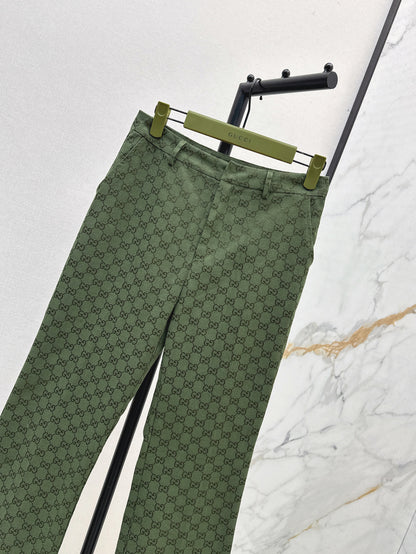 Guc 25fw jacquard pants