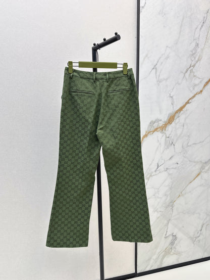 Guc 25fw jacquard pants