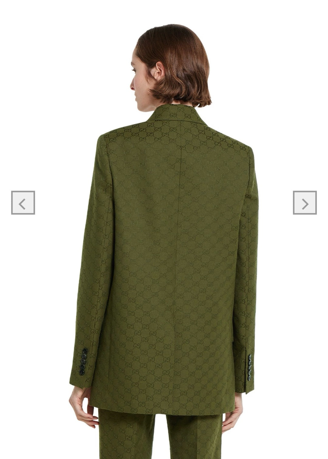 Guc 25fw jacquard blazer