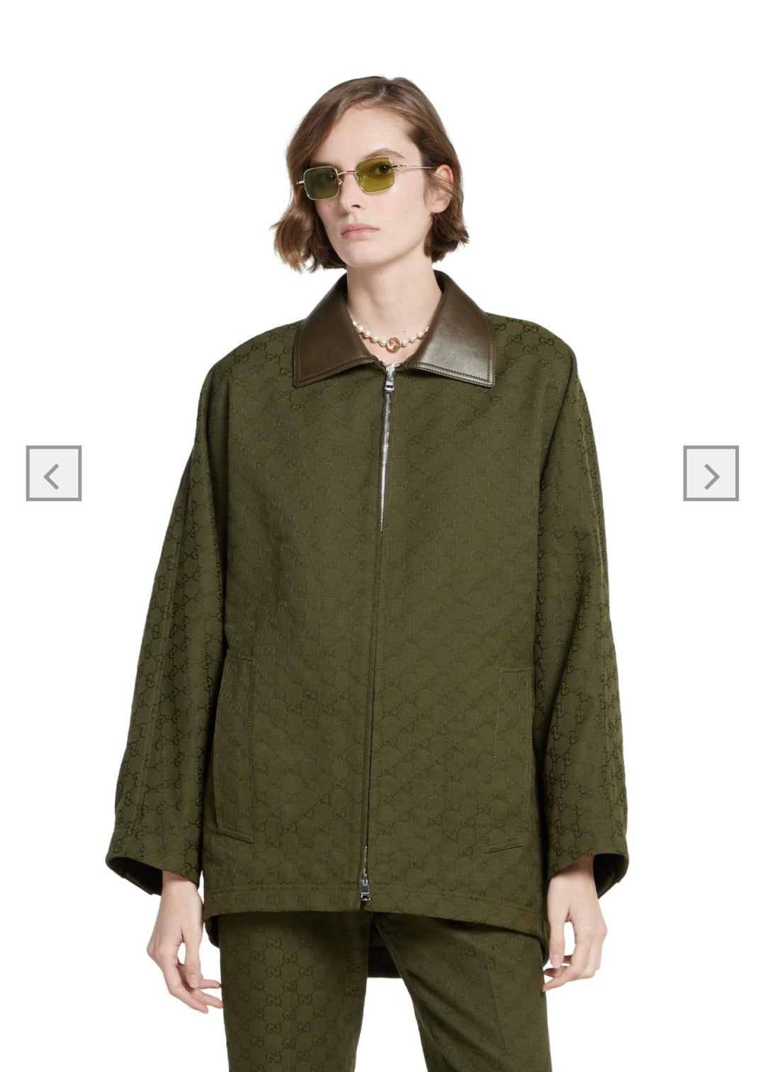 Guc 25fw jacquard jacket