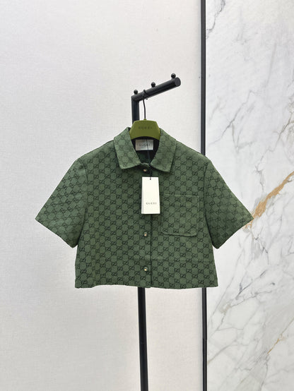 Guc 25fw jacquard shirt