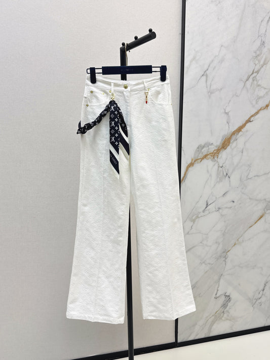 Louis 25fw jacquard jeans