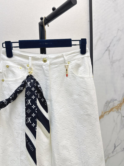 Louis 25fw jacquard jeans