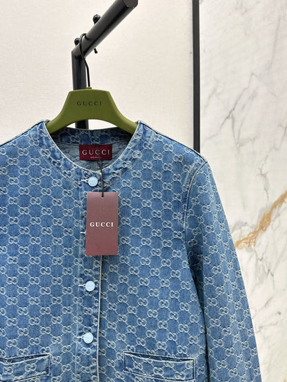 Guc 25fw jacquard jacket