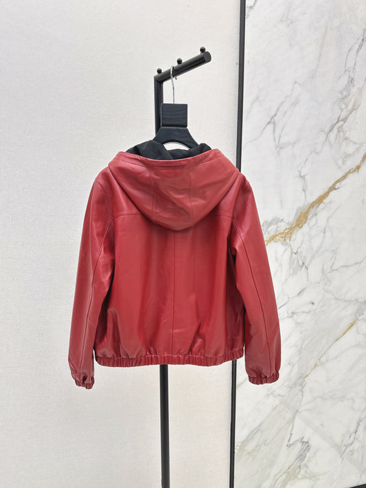 Loro 25fw leather jacket