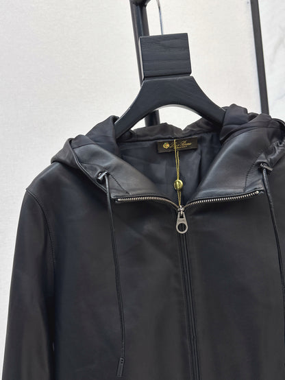 Loro 25fw leather jacket