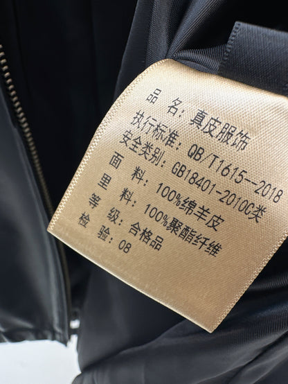 Loro 25fw leather jacket