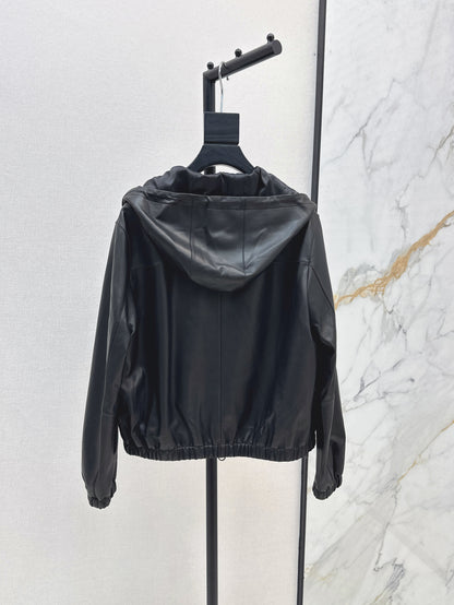 Loro 25fw leather jacket