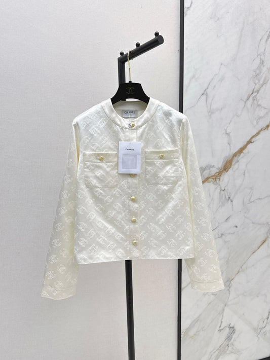 Chan 25fw silk jacket