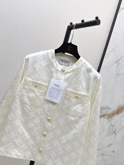 Chan 25fw silk jacket