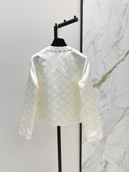 Chan 25fw silk jacket