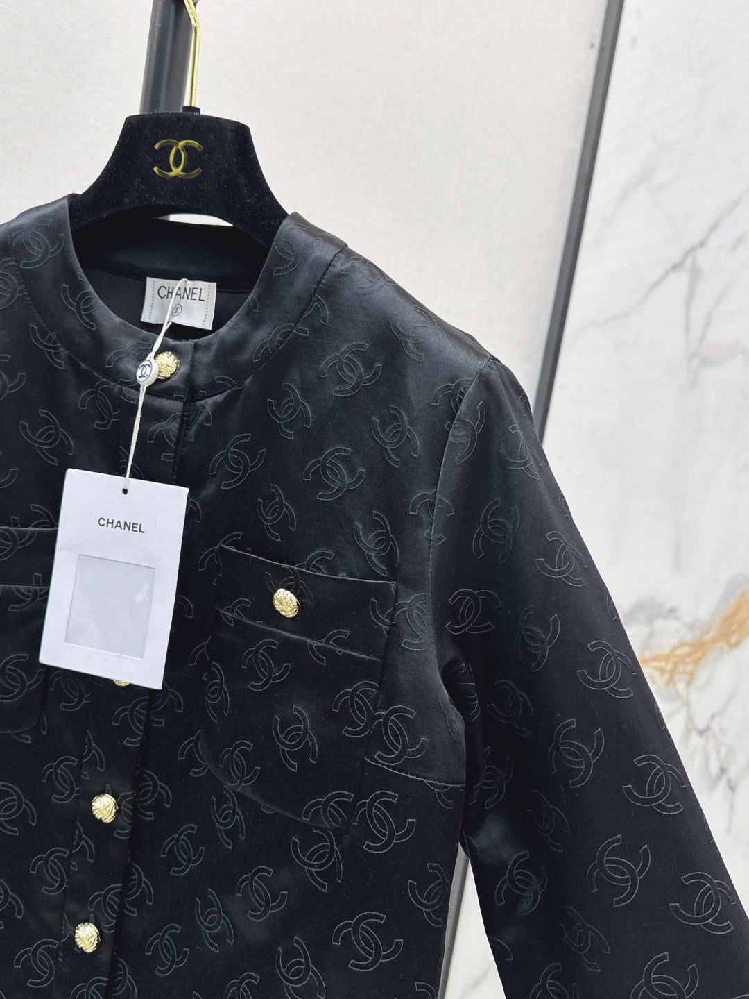 Chan 25fw silk jacket