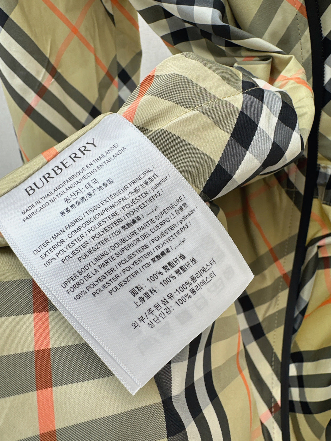 Bur 25fw printed jacket