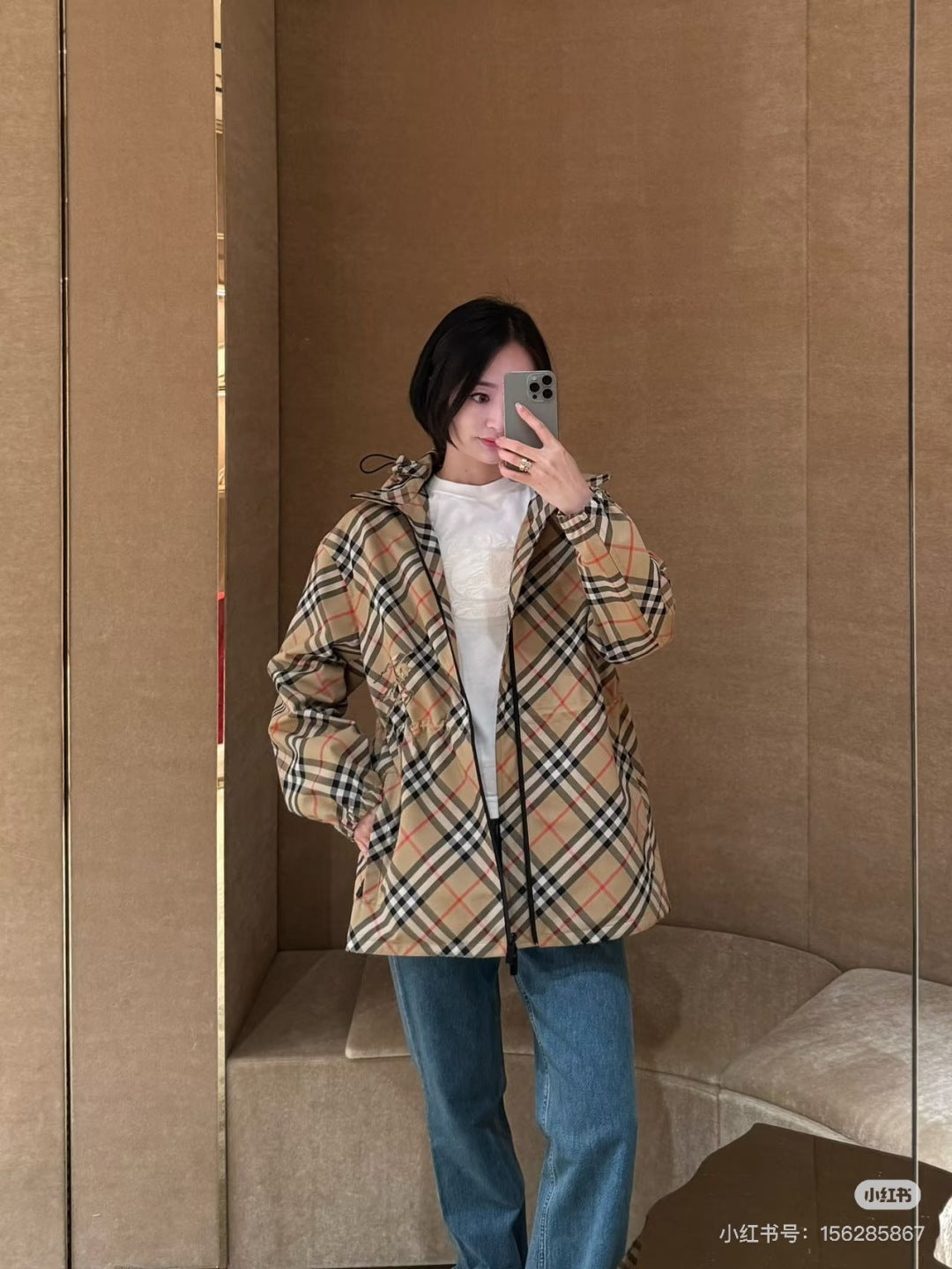 Bur 25fw printed jacket