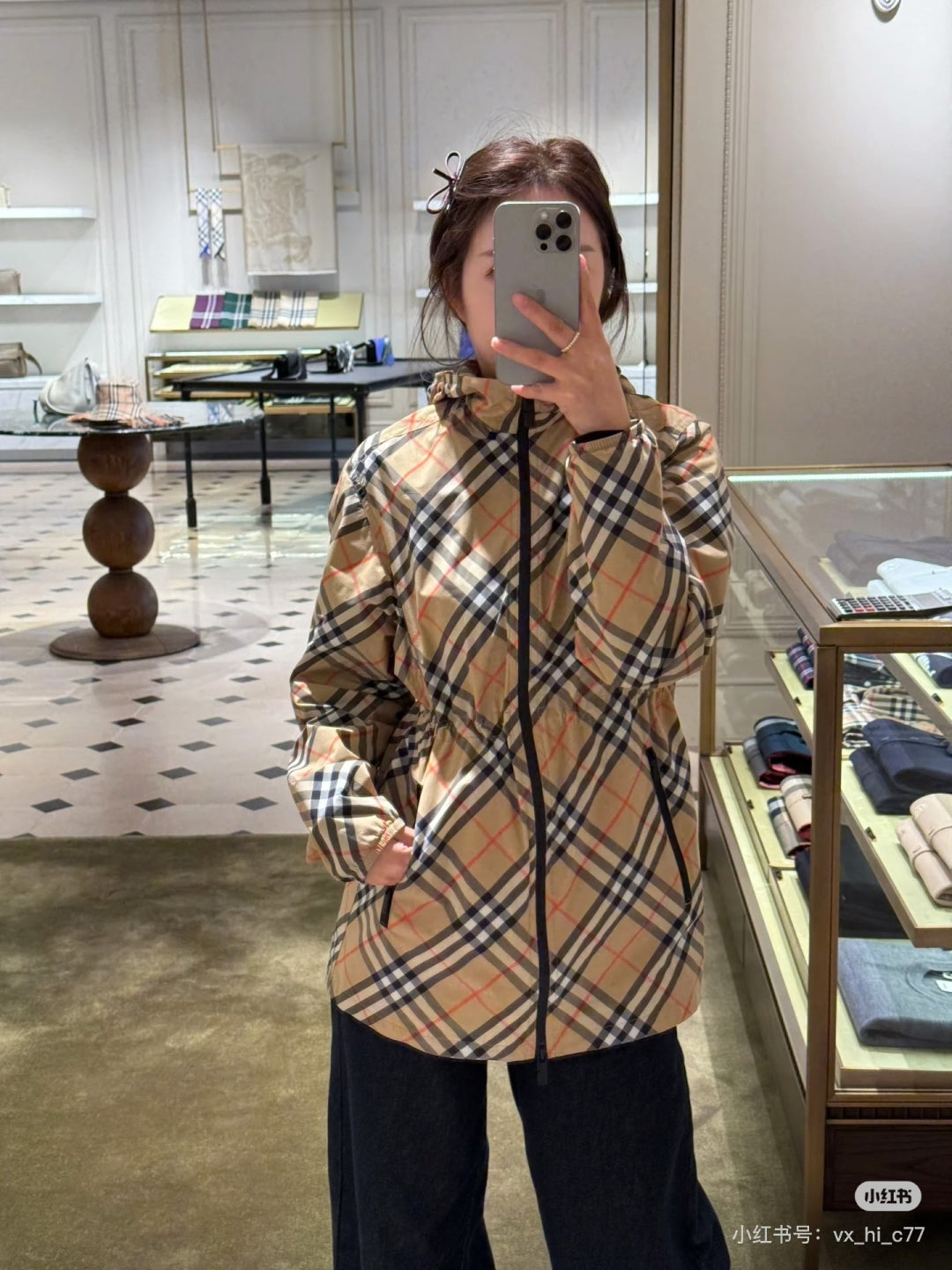 Bur 25fw printed jacket