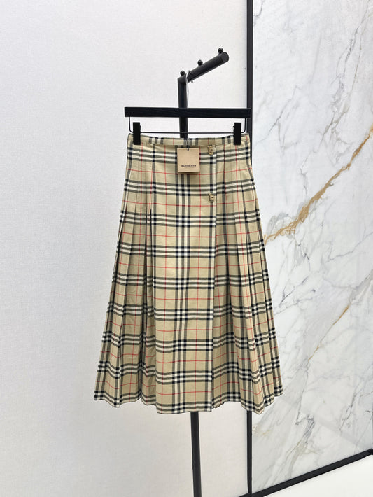 Bur 25fw printed skirt