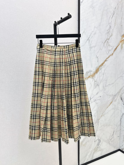 Bur 25fw printed skirt