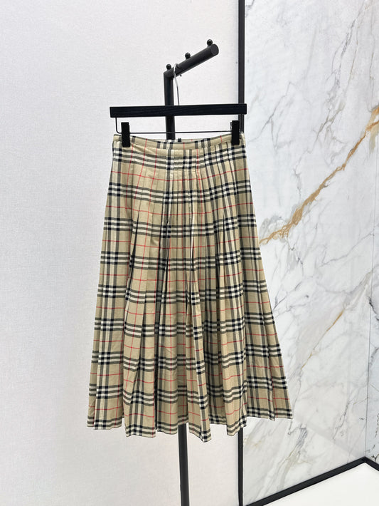 Bur 25fw printed skirt