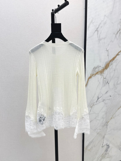 Es 25fw lace cardigan