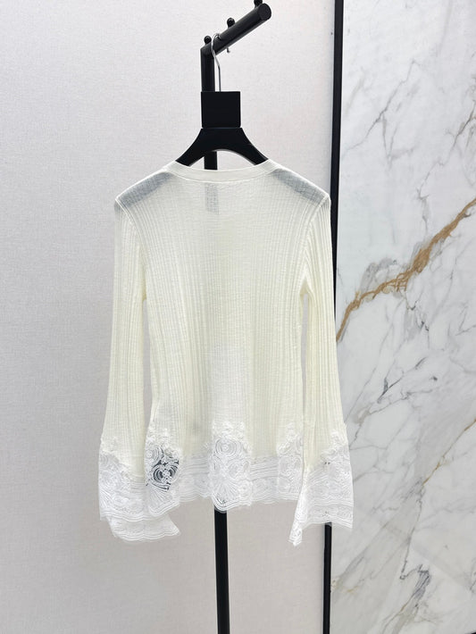 Es 25fw lace cardigan