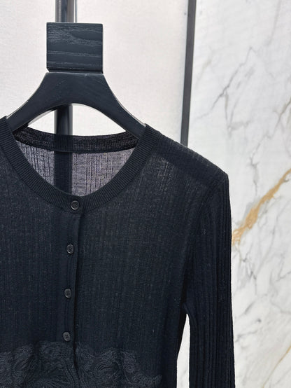 Es 25fw lace cardigan