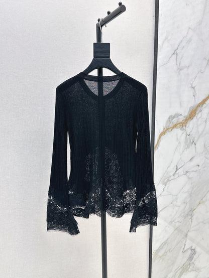 Es 25fw lace cardigan