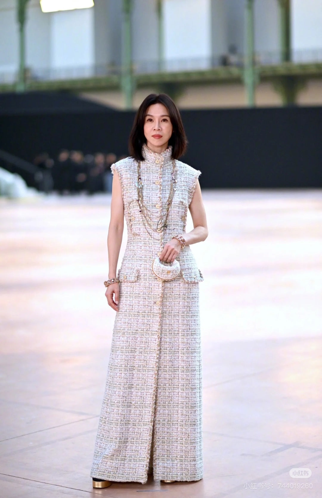 Chan 25fw sleeveless coat