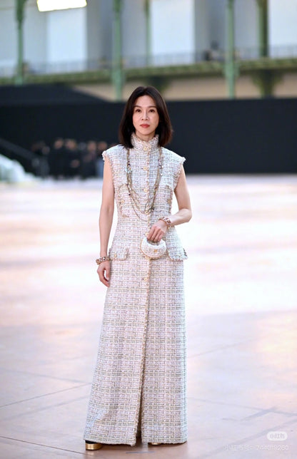 Chan 25fw sleeveless coat