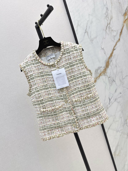 Chan 25fw woven vest