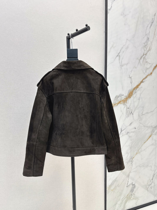 brune 25fw suede jacket