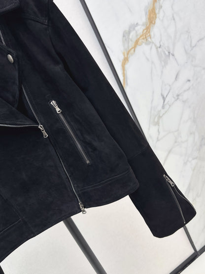 brune 25fw suede jacket