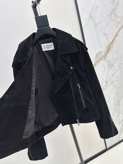 brune 25fw suede jacket