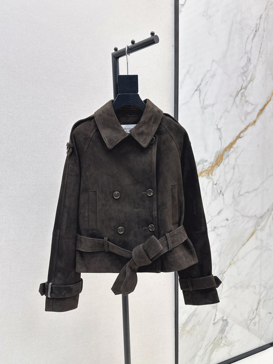 Brune 25fw suede jacket