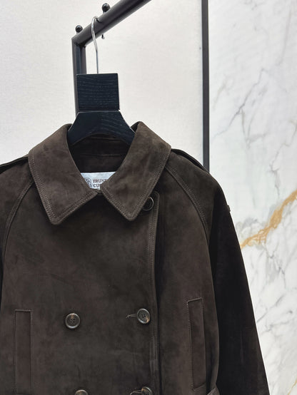 Brune 25fw suede jacket